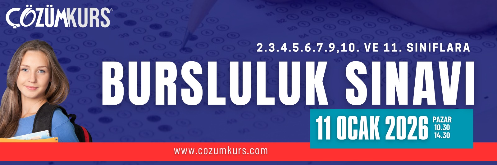 Çözüm Kurs Bursluluk Sınavı